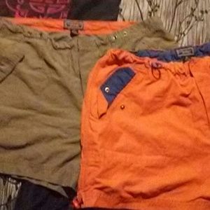 2 pair of shorts